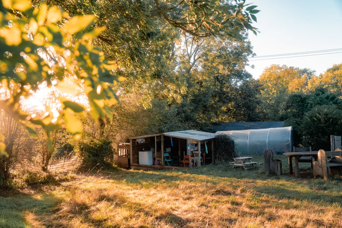 Rock Cottage Nature Retreat, Hereford, UK, hospitality photography
